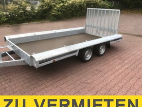 Baumaschinenanhänger | zul. Gesamtgewicht 3500 kg