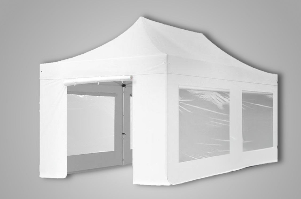 Pavillon 6x3 m, Faltpavillon 6x3 m, Partyzelt, Zelt, Feiern bei Sonne ...