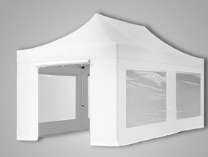 Pavillon 6x3 m, Faltpavillon 6x3 m, Partyzelt, Zelt, Feiern bei Sonne und bei Regen