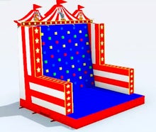 Hüpfburg Kletterwand Circus 6 m hoch !