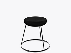 Hocker ALICE, schwarz