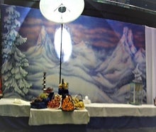 Weihnachten Kulisse, Bühnenbild, Schnee, Schneelandschaft, Alpenland, Weihnacht