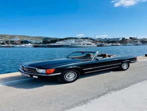 Mercedes V8  500SL 380SL Cabrio  R107