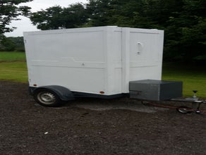 Kühlwagen Kühlanhänger Party-Kühlwagen für Gartenfeste Geburtstag **Eskimo-Express**