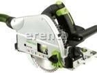 Handkreissäge/ Tauchsäge Festool TS 55 EBQ-Plus mit Führungsschiene