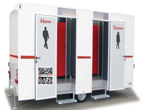 Toilettenwagen / WC Wagen Vermietung Bundesweit / jetzt kostenlose Anfrage starten