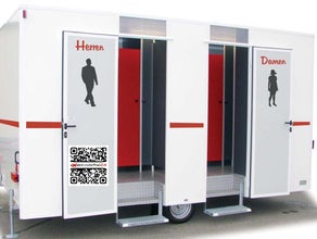 Toilettenwagen / WC Wagen Vermietung Bundesweit / jetzt kostenlose Anfrage starten