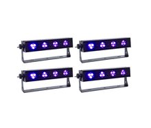 4er Set Schwarzlicht LED ( Blacklight - UV )