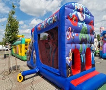 Hüpfburg  Multi 2024 XL Toben Klettern Rutschen 8 x 4m