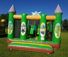 Multiplay Hüpfburg Western mit Rutsche