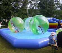 Wasserbälle / Water Walker / Aqua Balls mit Pool