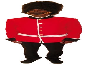 Walk-Act britischer Grenadier / Gardeoffizier / Spezial-Promotion / Kostüm / Promoter