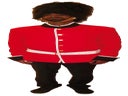Walk-Act britischer Grenadier / Gardeoffizier / Spezial-Promotion / Kostüm / Promoter