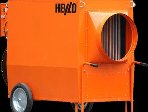 Zeltheizung 153Kw Heylo K170, gratis Lieferung, inkl. Öltank und Thermostat