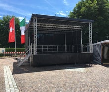 Trailerbühne / Anhängerbühne 6,80mx4,40m / 6,80mx6,40m Stagemobil M/L