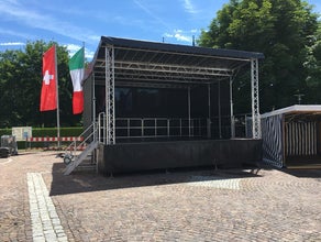 Trailerbühne / Anhängerbühne 6,80mx4,40m / 6,80mx6,40m Stagemobil M/L