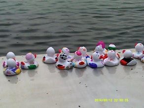 Mal- & Bastelstation "Enten anmalen"