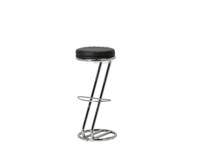 Barhocker Z-Fuss schwarz mieten – Bartheke, Mobile Bar, Ausschanktheke, Eventtheke