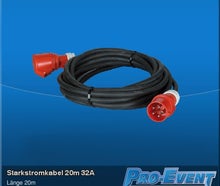 Starkstromkabel 20m 32A