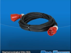 Starkstromkabel 20m 32A
