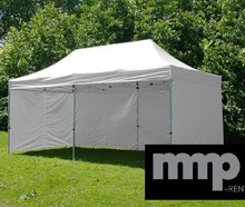 Faltzelt 3x6m, Faltpavillon winterfest, Pavillon mit Seitenwänden, wasserdicht