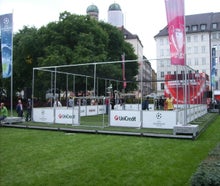 Soccer Court - optional mit Kunstrasen