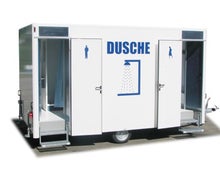 Duschwagen / Duschanhänger mit 6 Duschen