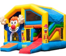 Hüpfburg Multiplay Clown mit Dach
