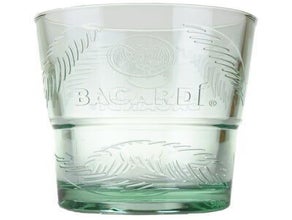 Rum Glas grün