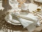 Rattan Tischset "FLOWER" mieten in Natur -Creme Farbe für BOHO Dekoration mit Pampasgras ausleihen - Galerie - Bild 4