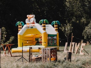 Hüpfburg Tiger Castle