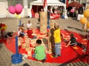 Bauen mit Idee / Bausteinaktion mit Holzbausteinen mieten