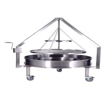 Schwenkgrill, Edelstahl, Ø 109 cm