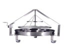 Schwenkgrill, Edelstahl, Ø 109 cm