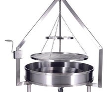 Schwenkgrill, Edelstahl, Ø 109 cm