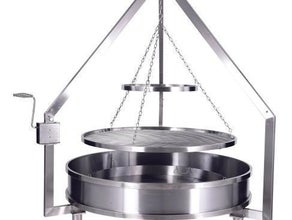 Schwenkgrill, Edelstahl, Ø 109 cm