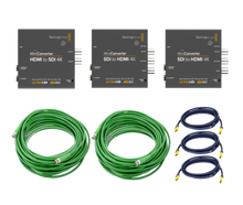 Videosplitterset HD auf SDI und 2x SID auf HD mieten