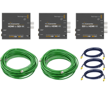 Videosplitterset HD auf SDI und 2x SID auf HD mieten
