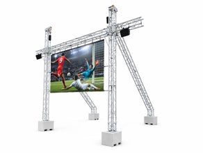 LED-Videowall 3,9mm, Mietpreis pro m2
