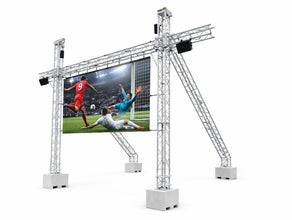 LED-Videowall 3,9mm, Mietpreis pro m2