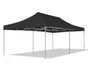 Partyzelt / Pavillon / Klappzelt 4x8m weiß / schwarz - Galerie - Bild 2