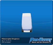 Wasserglas Elegance
