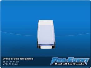 Wasserglas Elegance