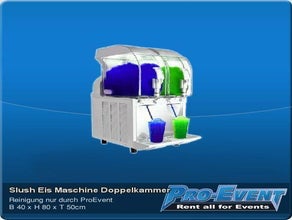 Slush Eis Maschine Doppelkammer