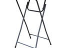 Stehtisch, Bistrotisch, Klapptisch, 80cm, weiß - Galerie - Bild 1