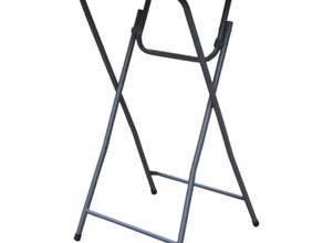 Stehtisch, Bistrotisch, Klapptisch, 80cm, weiß