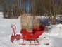 Pferdeschlitten, roter Schlitten, Rentier - Schlitten - Galerie - Bild 2