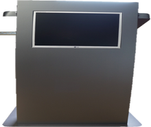 Rednerpult / Pult mit 2x LCD Monitoren 17 Zoll