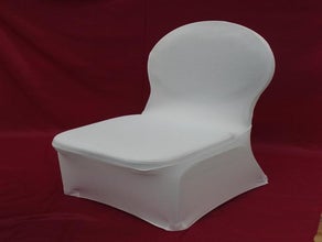 Stuhlhusse stretch weiß