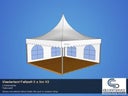 Mastertent Faltzelt 5 x 5 m V1 - Galerie - Bild 1